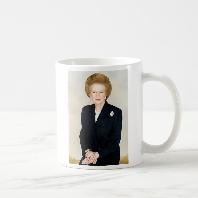 Margaret Thatcher Coffee Mug (Right)