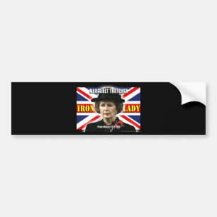 Margaret Thatcher Prime Minister Bumper Sticker