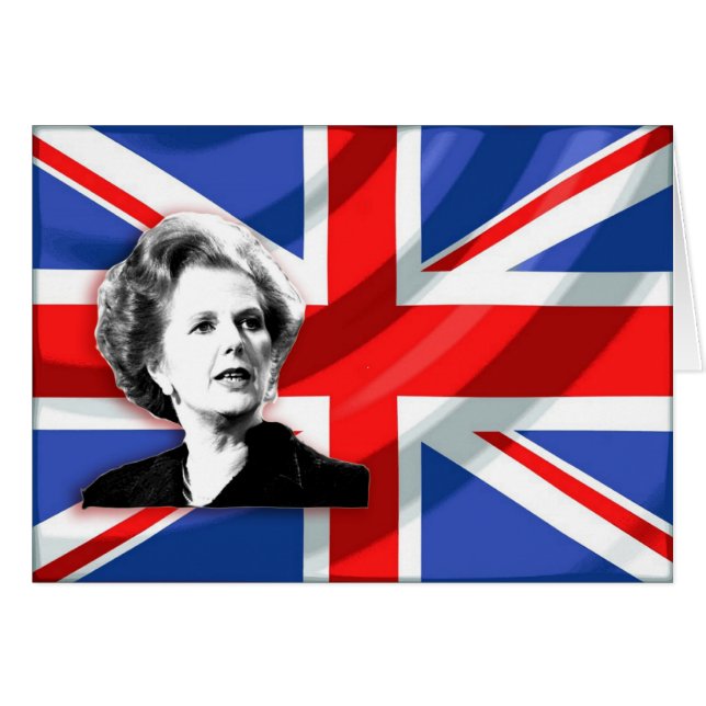 Margaret Thatcher Union Jack (Front Horizontal)