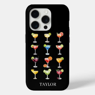 Margarita Anyone Monogrammed iPhone 15 Pro Case