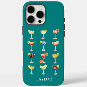Margarita Anyone Monogrammed iPhone 16 Pro Max Case