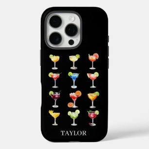 Margarita Anyone Monogrammed iPhone 16 Pro Case