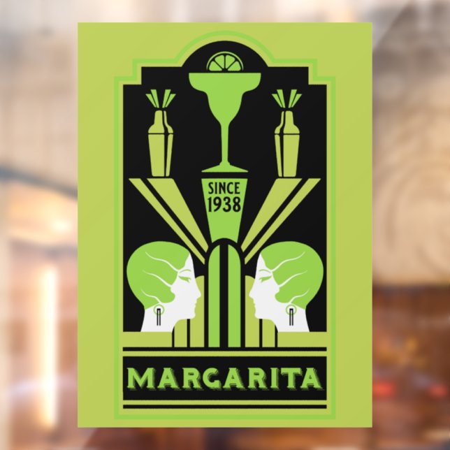  Margarita Art Deco Cocktail (Sheet 2)