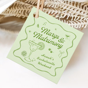 Margarita Bachelorette Party Favour Tags