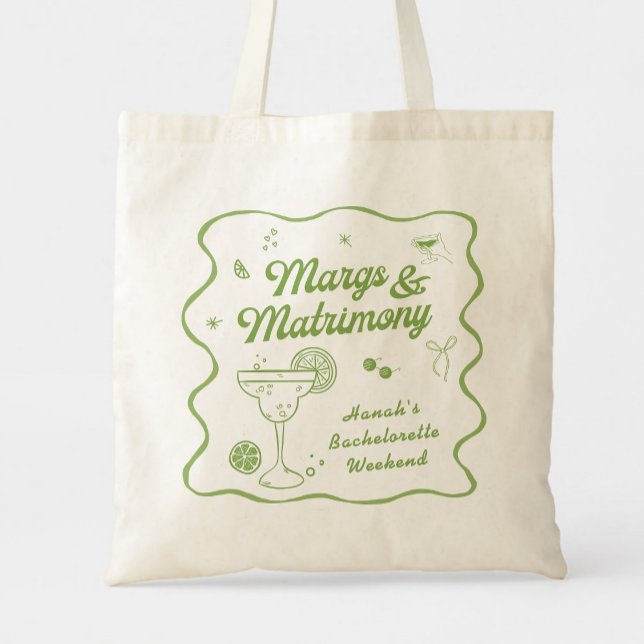 Margarita bachelorette party tote bag (Creator Uploaded)
