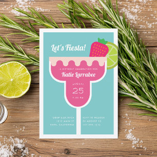 Margarita Birthday Party Invitation