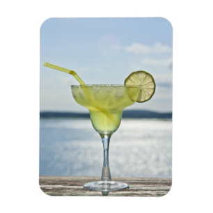 Margarita by the sea magnet