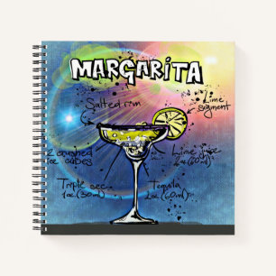Margarita Cocktail (#9 of 12 Drink Recipe Sets)    Notebook