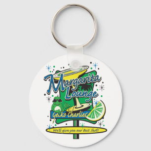 Margarita-Cocktail-Lounge Key Ring