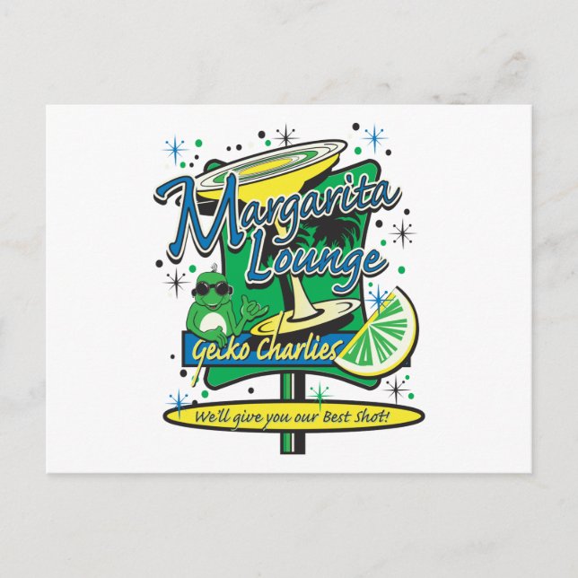 Margarita-Cocktail-Lounge Postcard (Front)