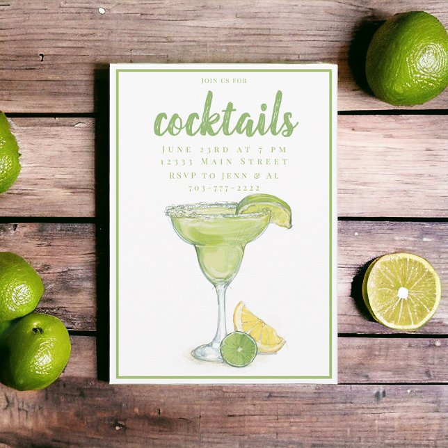 Margarita Cocktail Party  Invitation (Creator Uploaded)