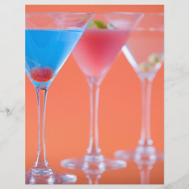 Margarita cocktails flyer (Front)