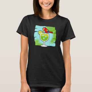 Margarita Drinker Parrot  Alcoholic Cocktail T-Shirt