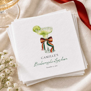 Margarita Fiesta Bridesmaids Luncheon Napkins