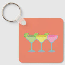 Margarita Glasses Keychain