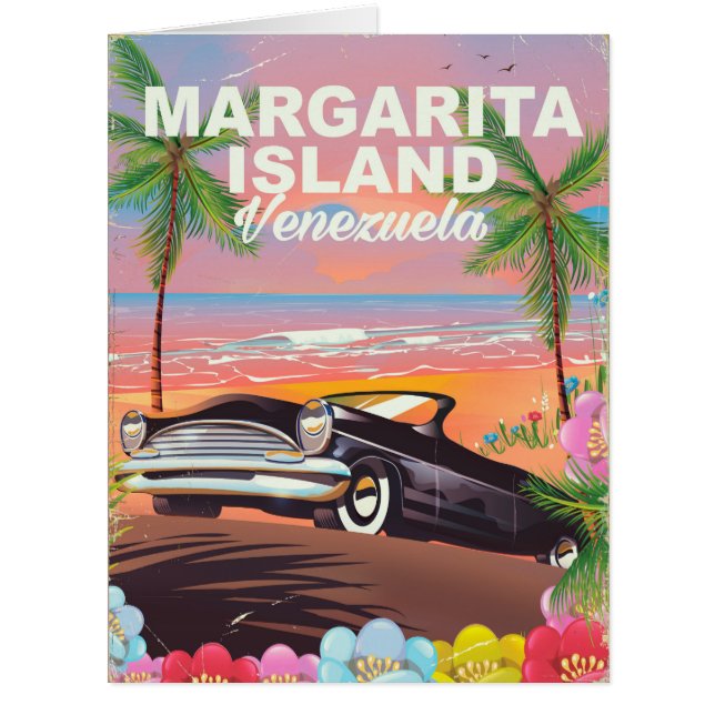 Margarita Island - Venezuela travel poster (Front)