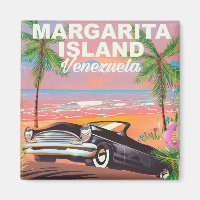 Margarita Island - Venezuela travel poster