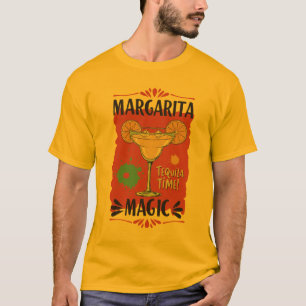 Margarita Magic – Bold “Tequila Time” Graphic T-Shirt