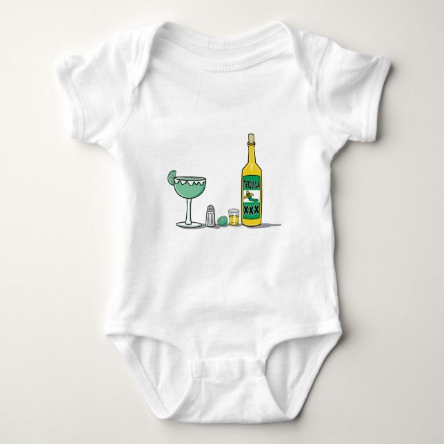 Margarita Mix Baby Bodysuit (Front)