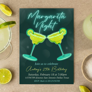 Margarita Night  Invitation