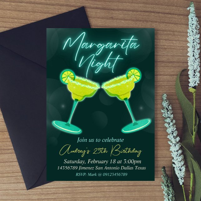 Margarita Night  Invitation (Creator Uploaded)