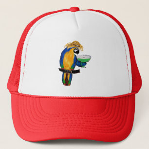 Margarita Parrot Trucker Hat