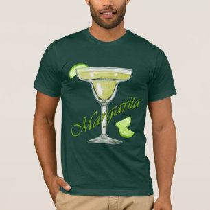 Margarita Party Forest Green T-shirt