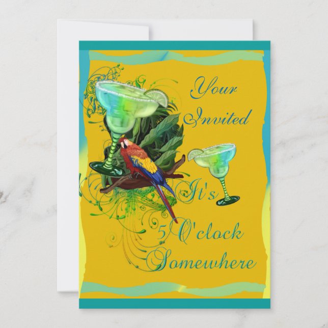 Margarita Party Invitation (Front)