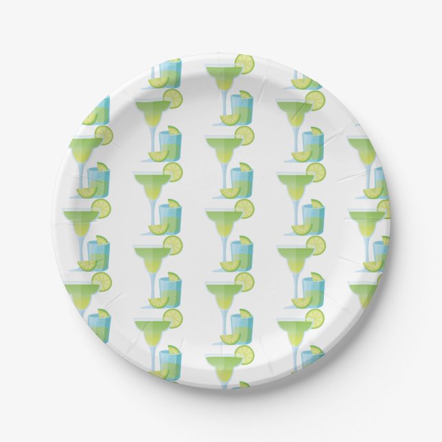Margarita Pattern Plates (Front)