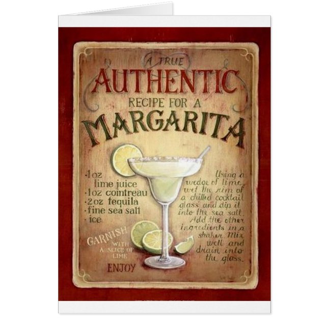 margarita recipe (Front)