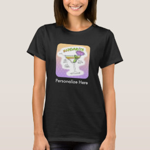 MARGARITA RECIPE COCKTAIL ART T-Shirt