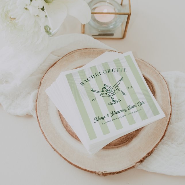 Margarita Social Club | Bachelorette  Napkin (Creator Uploaded)