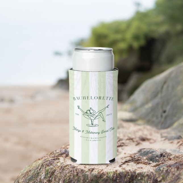 Margarita Social Club | Bachelorette  Seltzer Can Cooler (Creator Uploaded)