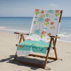 Margarita Veil Tropical Bachelorette Bridesmaid Beach Towel