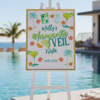 Margarita Veil Tropical Bachelorette