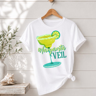 Margarita Veil Tropical Bachelorette T-Shirt