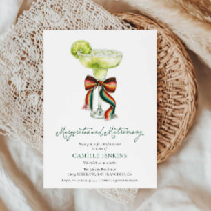 Margaritas & Matrimony Bridal Shower Invitation