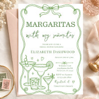 Margaritas pool scribble Party Cocktail Bridal