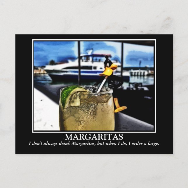 MARGARITAS POSTCARD (Front)