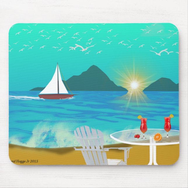 Margaritaville Mouse Pad (Front)