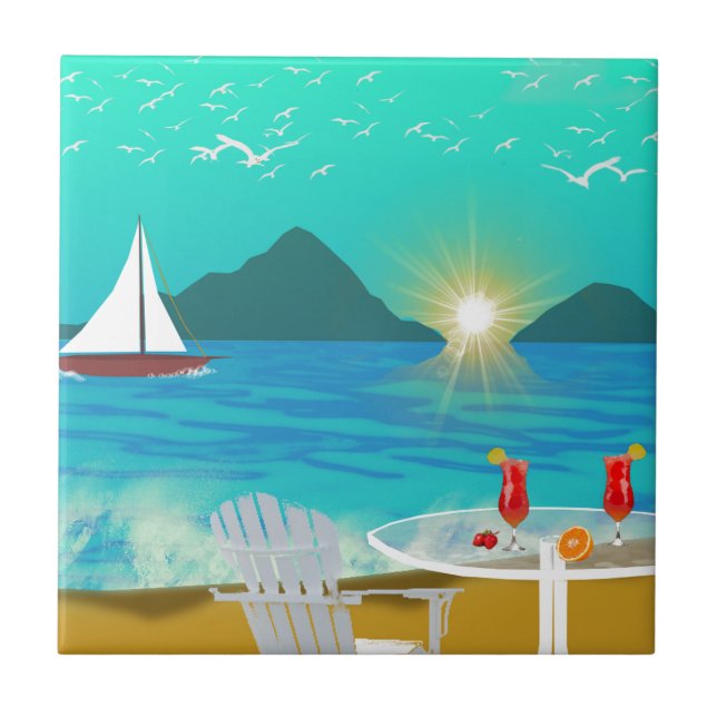 Margaritaville Tile (Front)