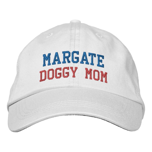 MARGATE DOGGY MOM Embroidered Hat (Front)