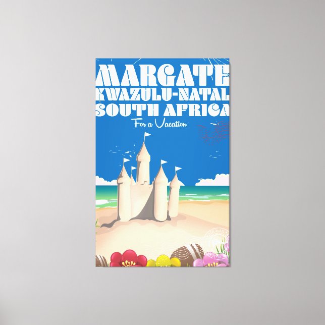 Margate, KwaZulu-Natal South Africa travel print (Front)