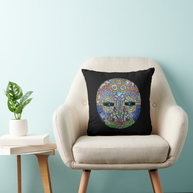 Marge Mosaic Mask Cushion (Chair)