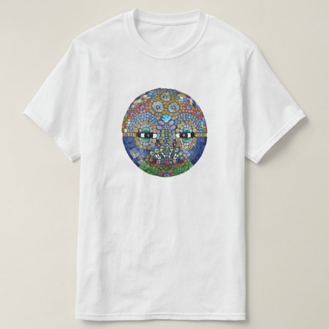 Marge Mosaic Mask T-shirt (Design Front)