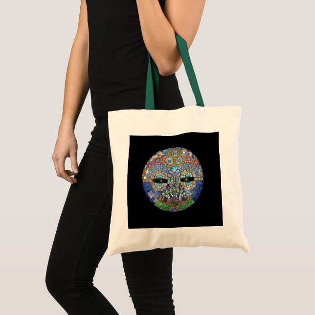 Marge Mosaic Mask Tote Bag (Front (Product))