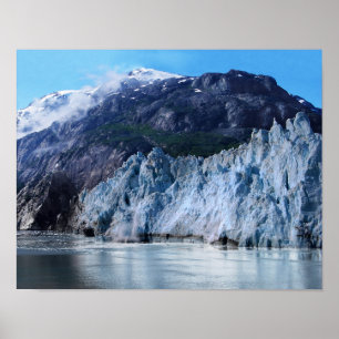 Margerie Glacier Calving Poster