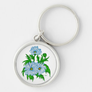 Margeriten Blume Key Ring