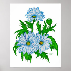 Margeriten Blume Poster