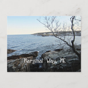 Marginal Way, Maine Postcard